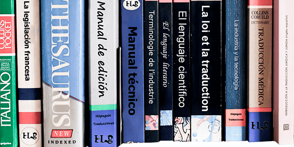 Traducción especializada - diccionarios